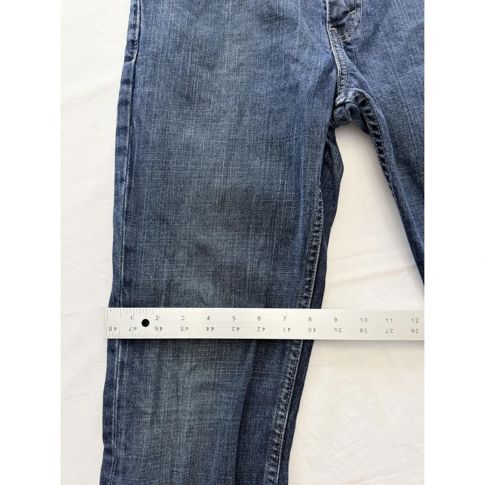 Levi's 511 Jeans Mens 32x34 Blue Medium Wash Slim Straight Denim Pants Casual